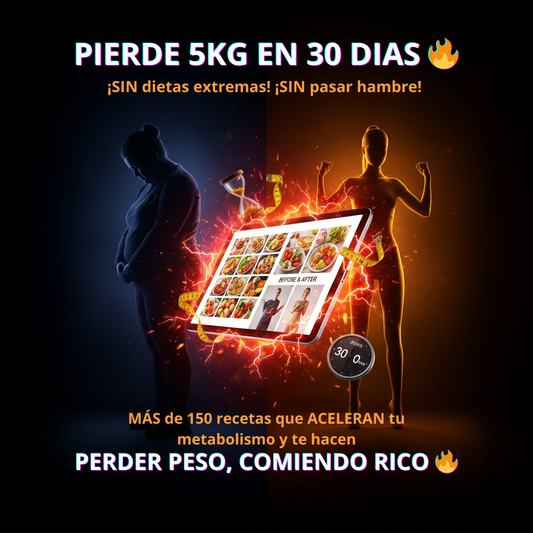 🔥 OFERTA LIMITADA: Más de 150 Recetas que te ayudan a bajar de peso + 4 Ebooks GRATIS por solo $24.999