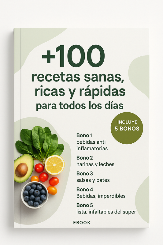 +100 recetas sanas, ricas y rapidas para todos los días